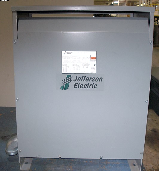 JEFFERSON Step Down Transformer, 50 kva, 480-240-120v,